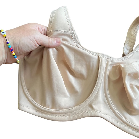 Wacoal Nude Simone Seamless Underwire Sports Bra - Size 40DD - Like new! - Picture 5 of 11